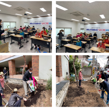 [선배시민 자원봉사] 실버그린파머 2회기 이미지