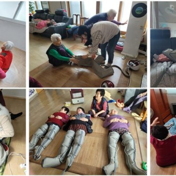 [경로당 혁신사업] 취약계층 물리치료 프로그램 진행 이미지