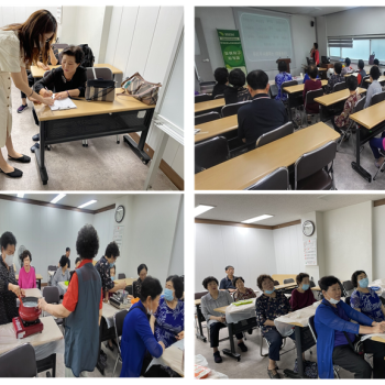 [선배시민자원봉사단] 실버지구지키미 업사이클전문교육 및 봉사활동 이미지