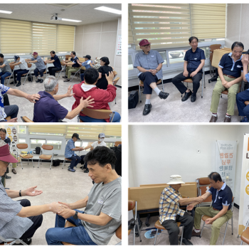 [공동모금회] 나(I)로(路)서기 신체강화 심뇌혈관예방법 교육 및 스트레스 해소 진행 이미지