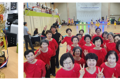 [분관] 2026 전주시장배 댄스스포츠&라인댄스 대회 1위 수상-기린봉... 이미지