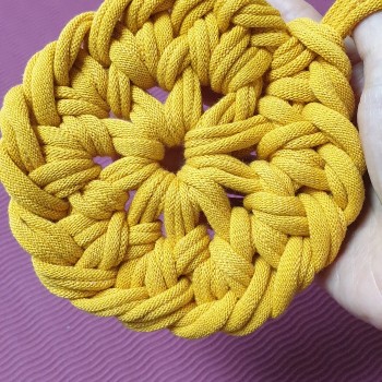 [행복나눔 작은도서관] 환경을 디자인하다-양말목 공예 프로그램 진행 이미지