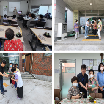 [선배시민자원봉사단] '실버그린파머' 9회기 진행 이미지