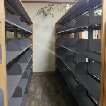 [행복나눔 작은도서관] 신규 서가(5단4열 복식서가 2개) 설치 이미지