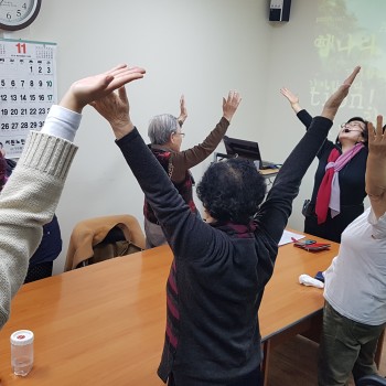 노인복지관 인지지원서비스 시범사업 진행 이미지