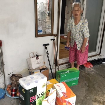 [2019.09.11.]전주우체국 연계 후원물품 전달 진행 이미지