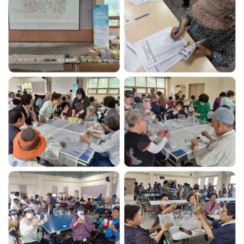 [노인사회활동지원사업]참여자 문화활동(천연 허브샴푸 만들기) 이미지