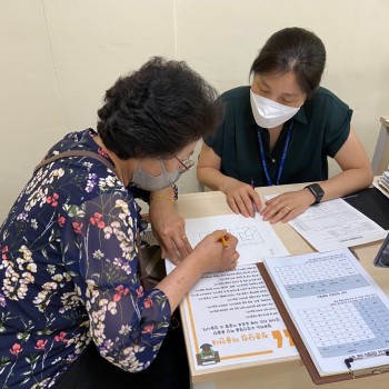 [치매선별검사]  7월 기린봉노인복지관 치매선별검사 진행 이미지