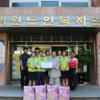 [후원이야기]추석명절맞이 사랑의 쌀나눔행사-전북은행 효자점 이미지