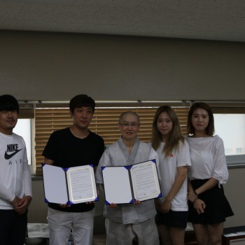 이•미용 서비스 협약식을 진행했습니다.(전주 청년들의 행복 봉사단) 이미지